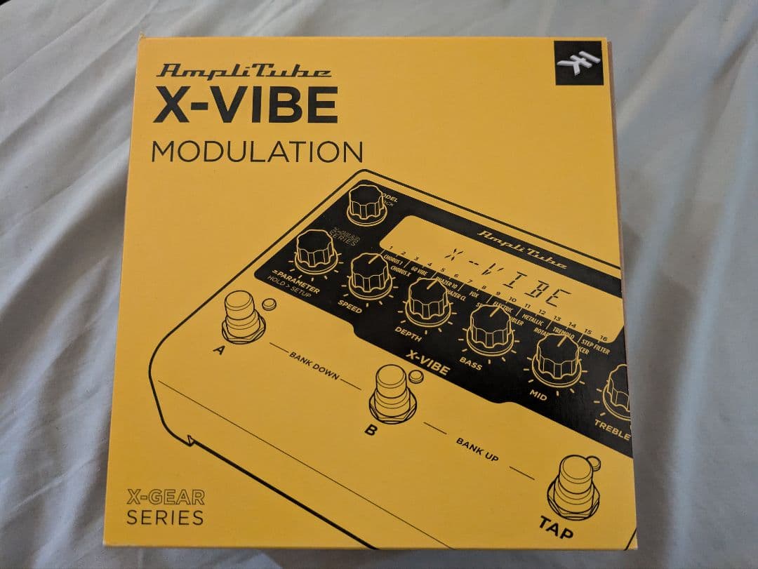 AmpliTube X-VIBE モジュレーションエフェクター