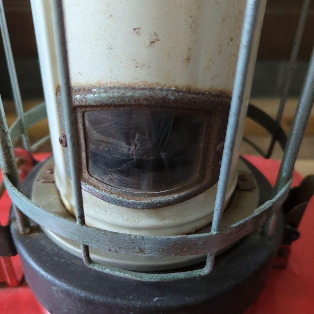 日立石油ストーブ 赤