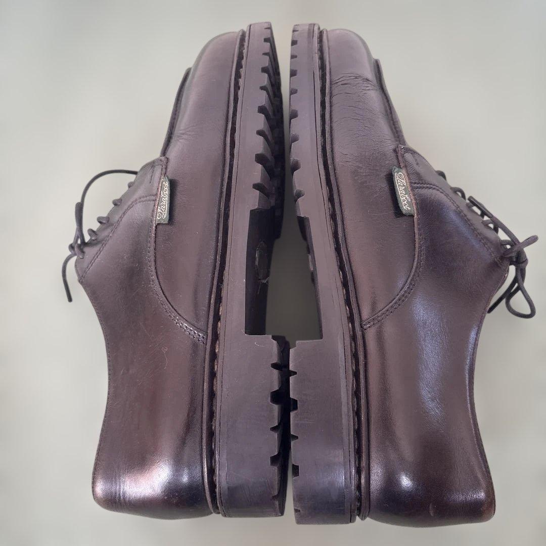 P a r a b o o t黒 ドレスシューズ レザー約25センチ