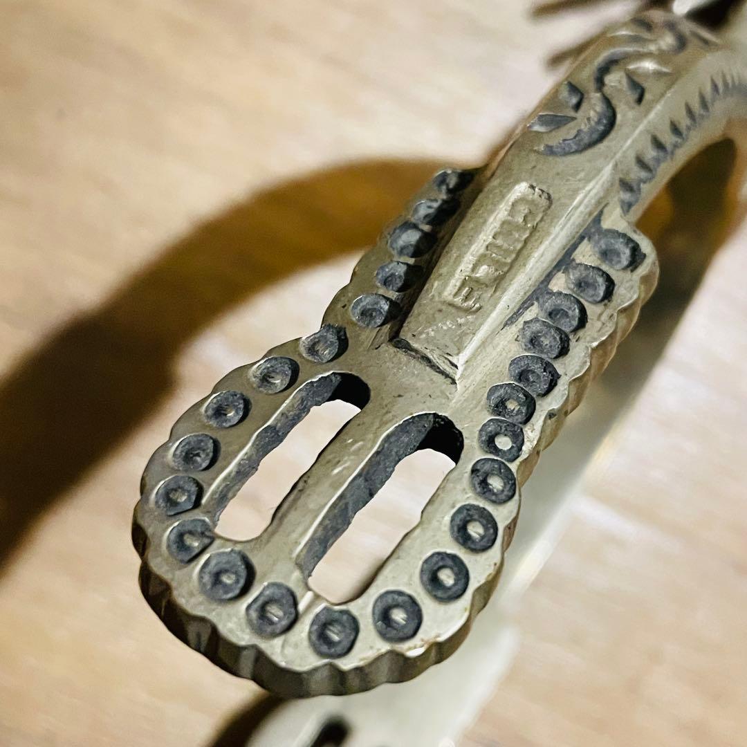 ギザ輪 拍車 ウエスタン カウボーイ ウエスタン チリ 馬具 民芸品 工芸品