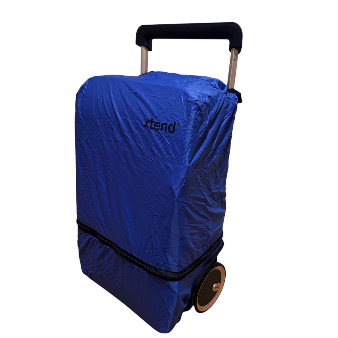 多機能スーツケースKABUTO サイズ変更可能！レインカバー付