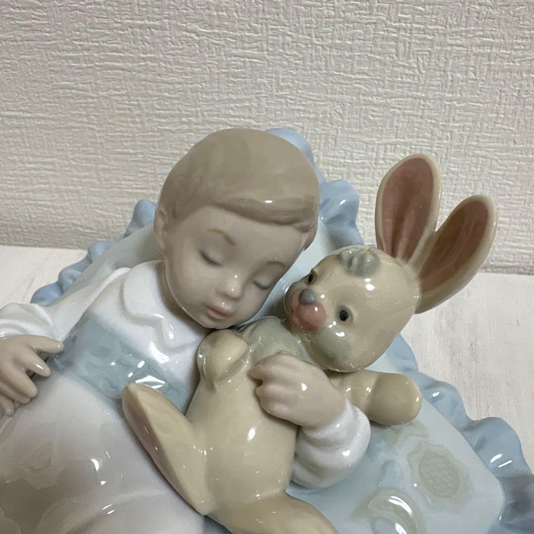 リヤドロLLADRO 「おやすみ　うさちゃん」新品！正規の元箱付き！