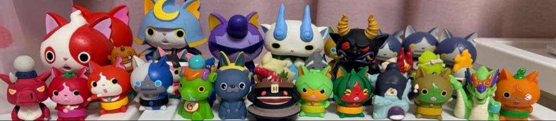 妖怪ウォッチ　指人形　ソフビ　まとめ売り