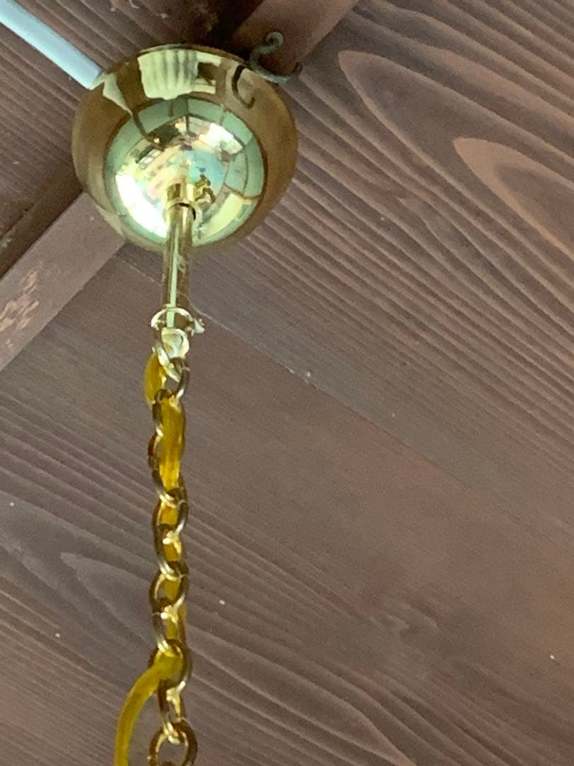 ガラスランプ　ペンダントライト　天井照明