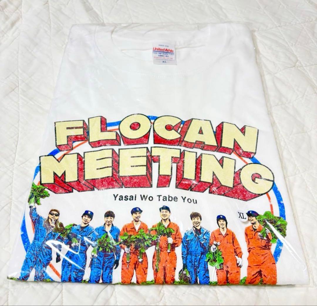 ♦︎新品未使用・未開封品♦︎フラカン・スピッツ限定コラボグッズTシャツ♦︎XL♦︎白♦︎