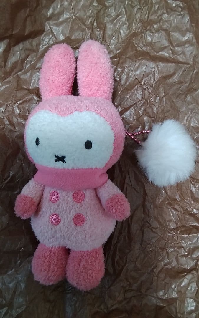 スイート　ミッフィー　ウィンター　クリップ　マスコット　ぬいぐるみ　希少　レア