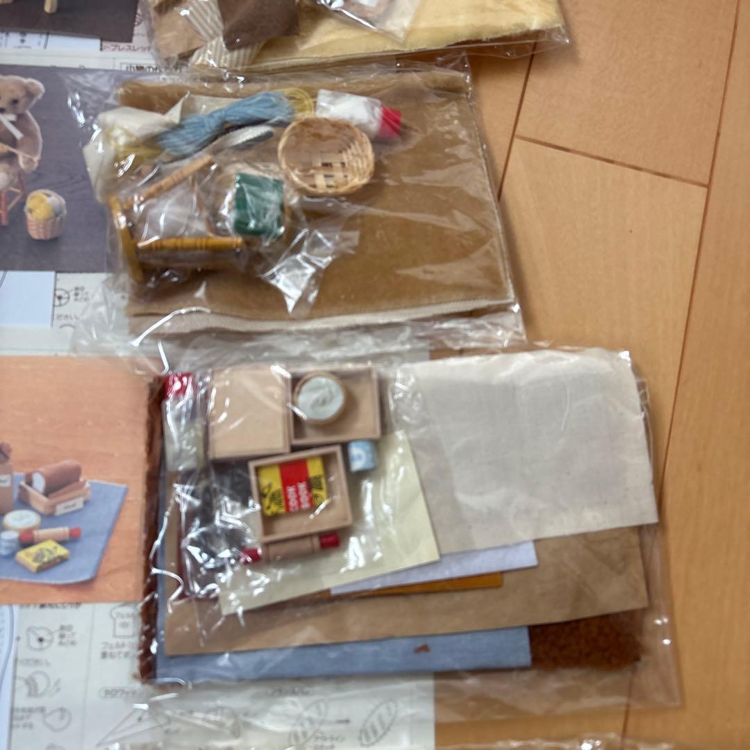 フェリシモ、あそべてカンタンちびくまワールド手作りキット