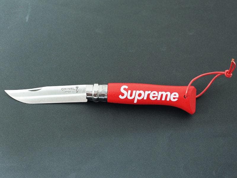 新品 Supreme Opinel No.08 Folding Knife