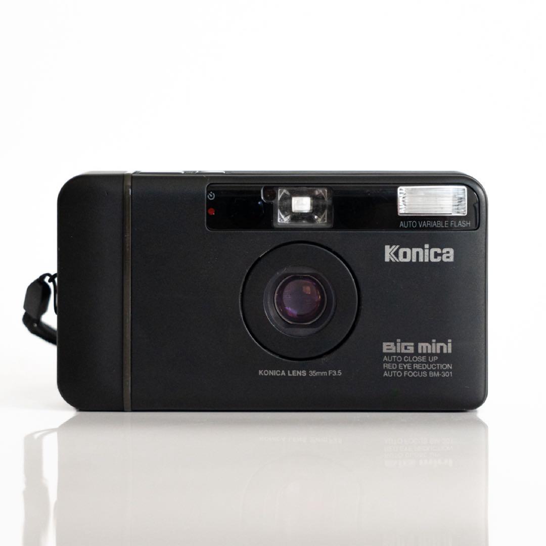【完動品•動作良好•現像済】コニカ Konica Big mini BM-301