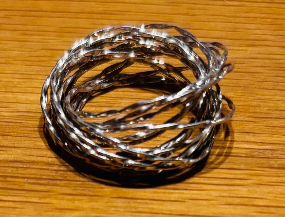 m*o様 平松保城　ケージリング　鳥の巣リング　指輪　シルバー925 20号