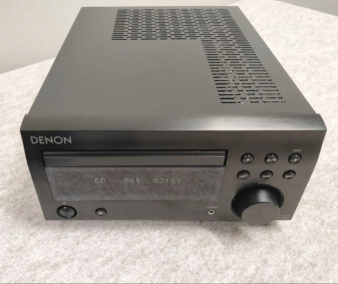 ディスクリートアンプ搭載Bluetooth®対応CDレシーバーRCD-M41黒