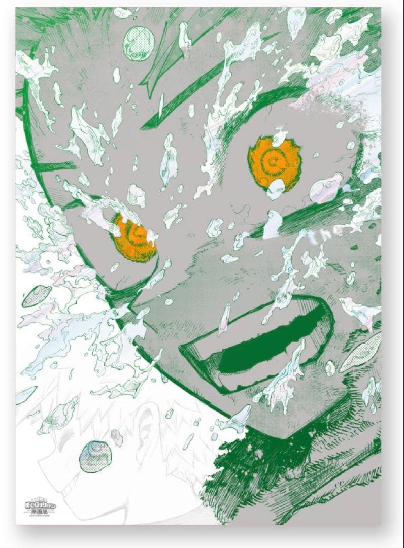 ヒロアカ　原画展　A2アートポスター2枚セット　【The Beginning】