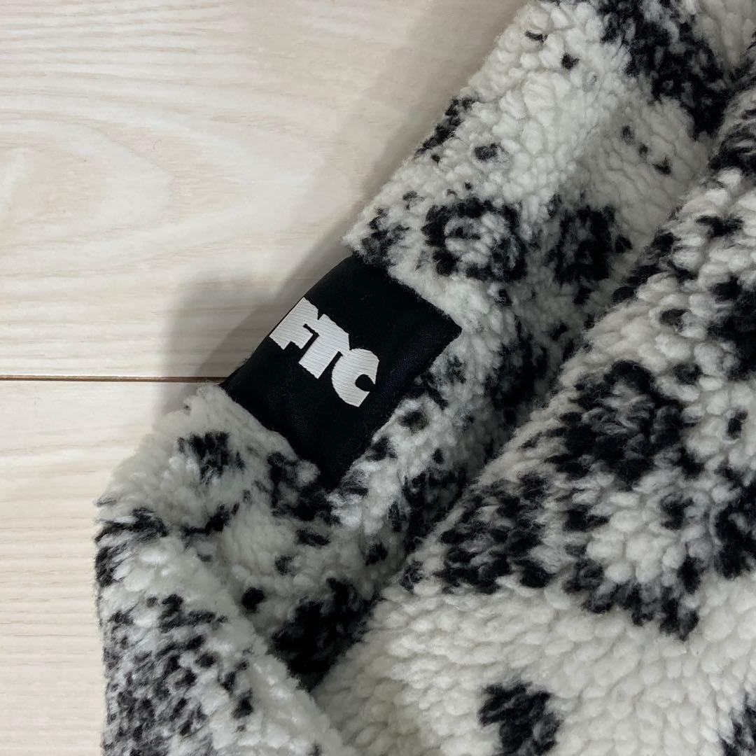 【希少XL】FTC エフティーシー ペイズリー リバーシブル ボアジャケット