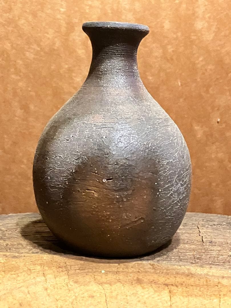 花入　徳利　備前　登窯　作家一点もの