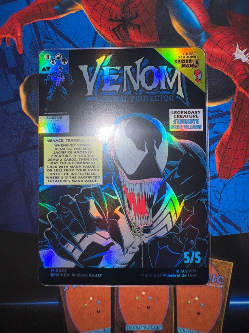 MTG エディ・ブロック / ヴェノム　クラシックコミック　foil