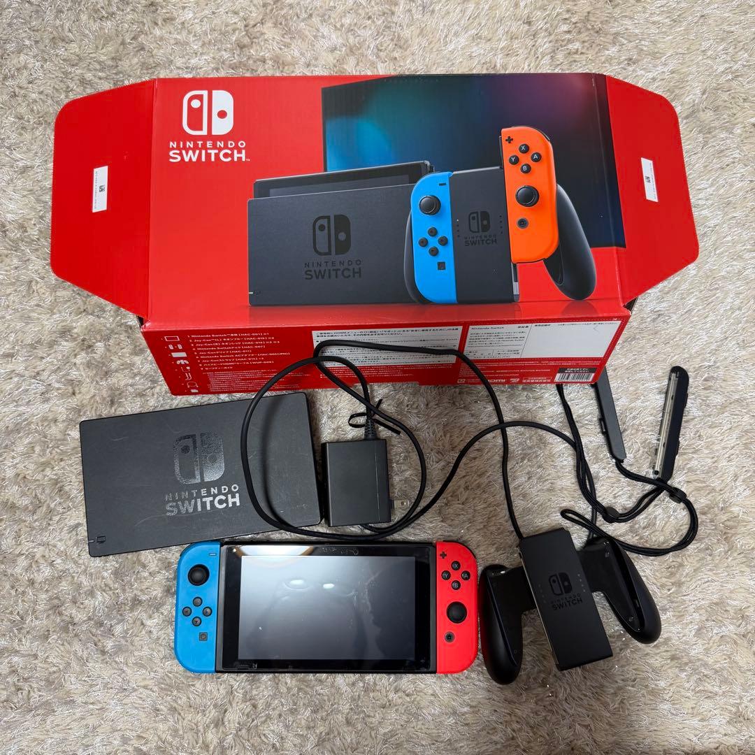 Nintendo Switch HAC-001ネオンブルー/レッド 本体