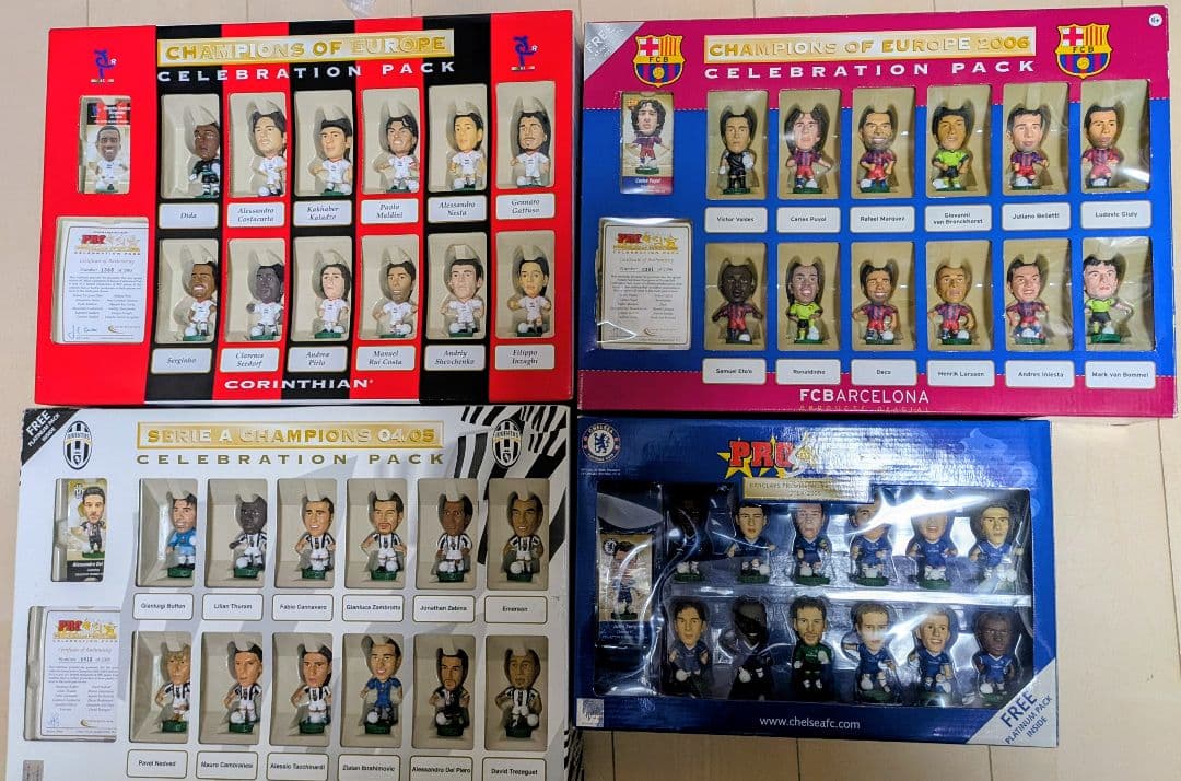 サッカーフィギュア　 セレブレーションパック　コリンシアン　prostars