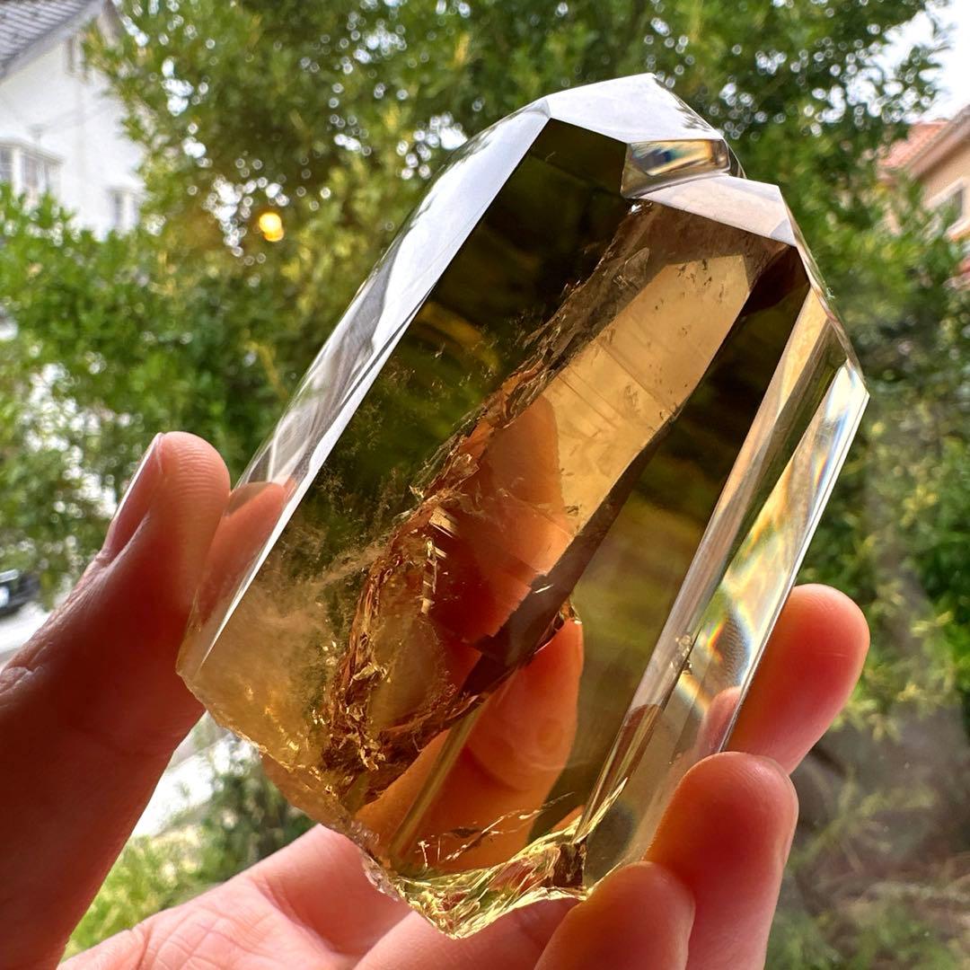 シトリン　ハニーシトリン　アンバー　レムリアシトリン　レムリアン