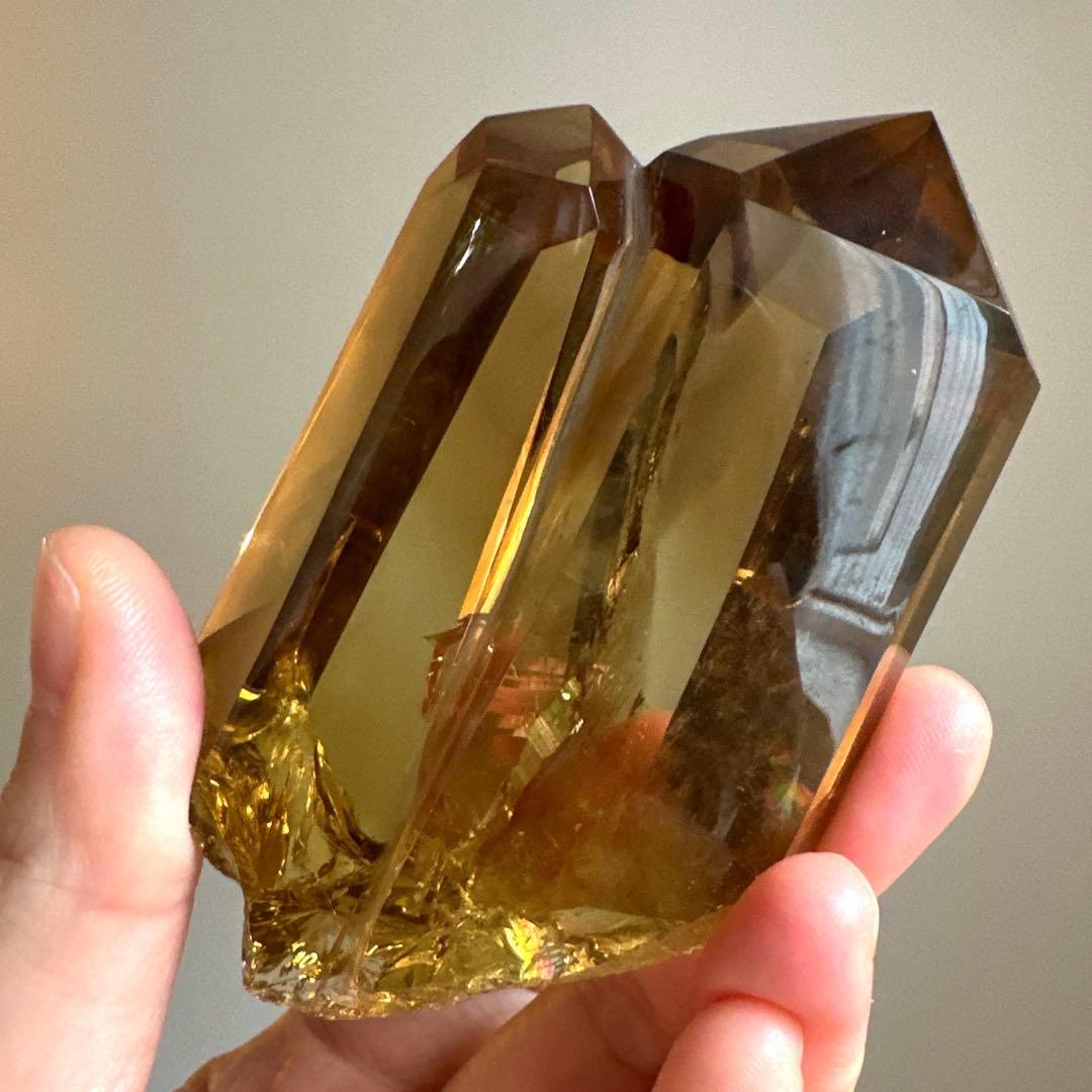 シトリン　ハニーシトリン　アンバー　レムリアシトリン　レムリアン