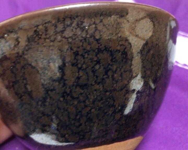 耀光天目茶碗　渡辺俊直☆共箱☆説明書・おまけ付