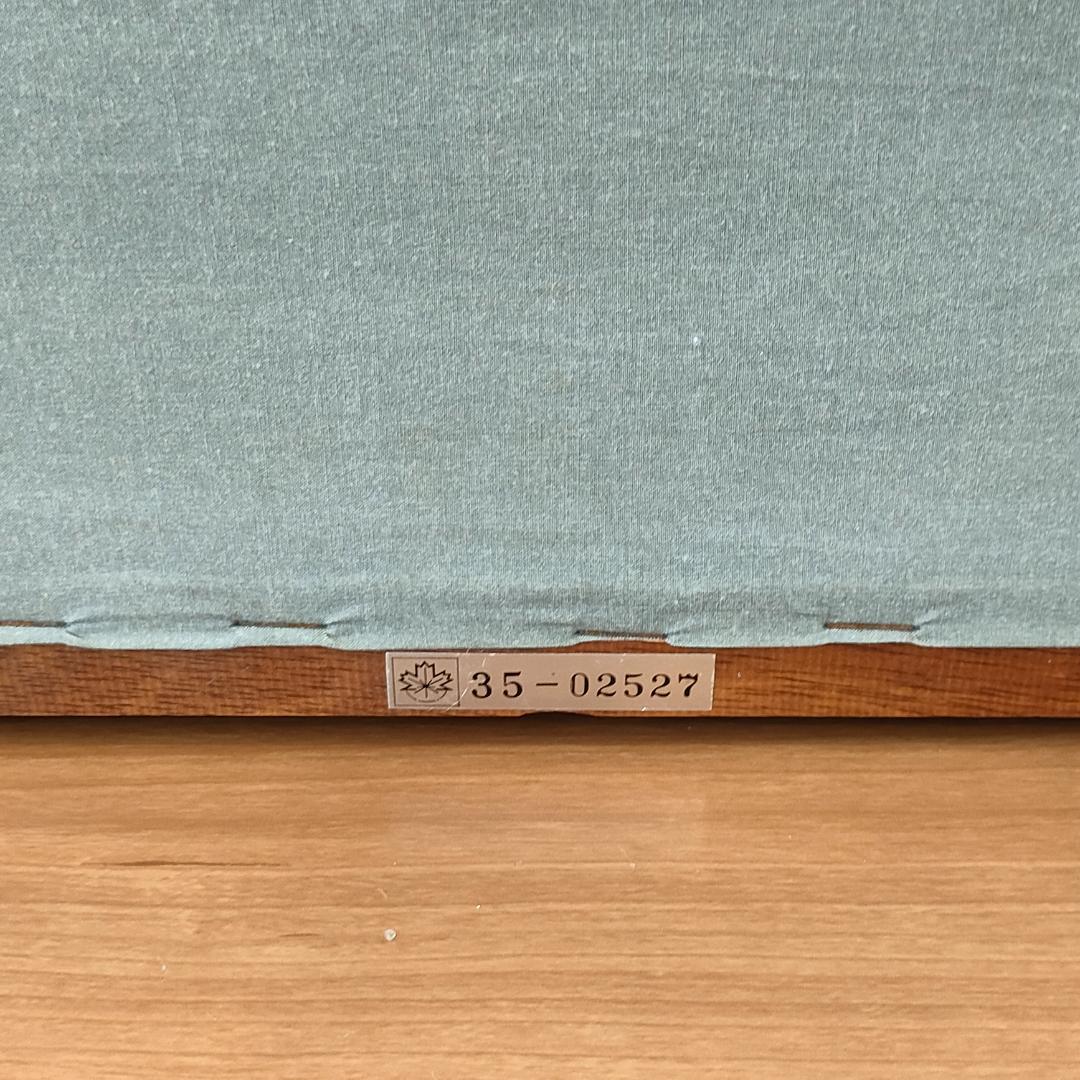 メープル不二屋　スツール　オットマン　ロココ調ファブリック