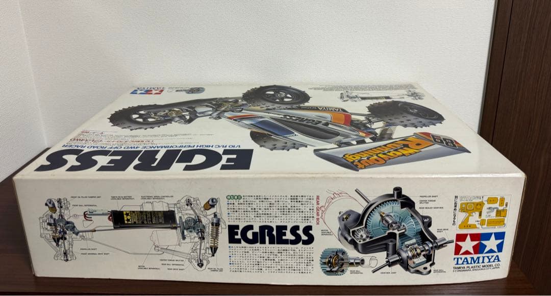 タミヤ 1/10 電動RCカー イグレス（1989年） & アドスペック