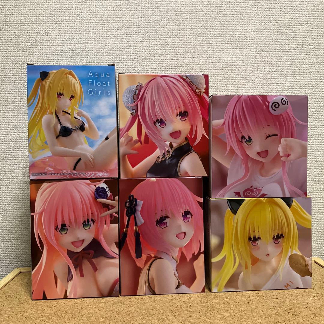 とらぶる ダークネス 5品＊ ララ　モモ　金色の闇　アクアフロートDESKTOP