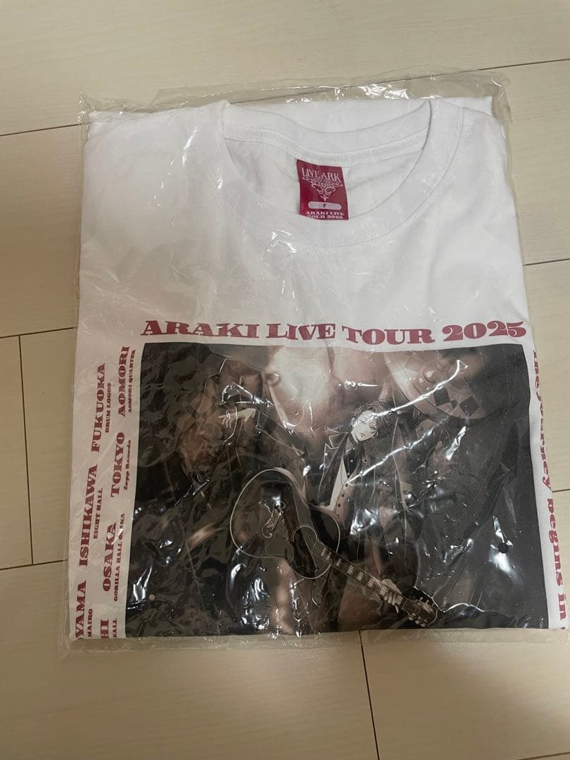 サイン入りTシャツ あらき 「LIVE ARK CLASSICS」