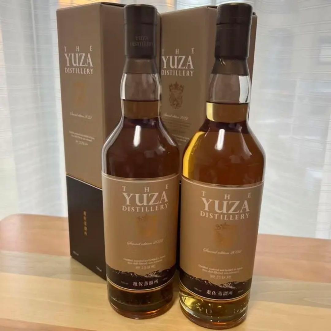 2本セット　遊佐蒸溜所　YUZA 2022 シングルモルト　新品未開封　国産