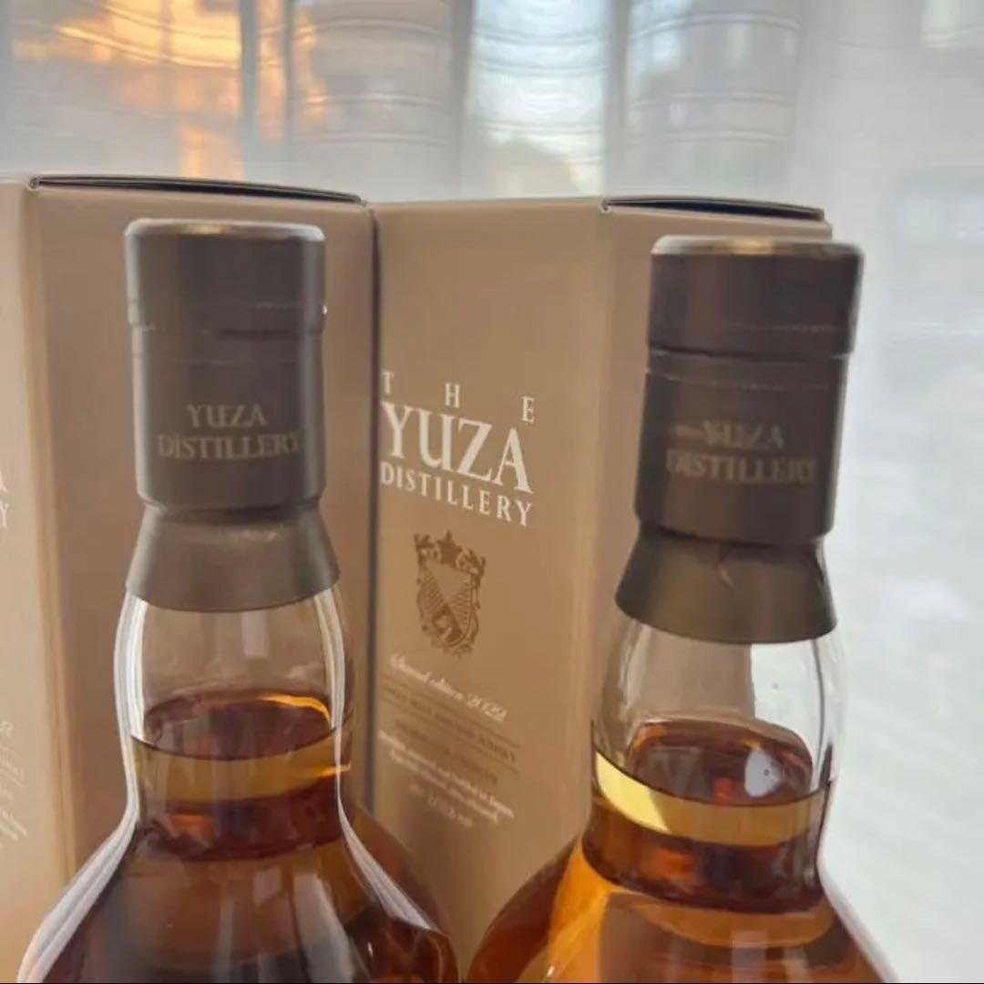 2本セット　遊佐蒸溜所　YUZA 2022 シングルモルト　新品未開封　国産