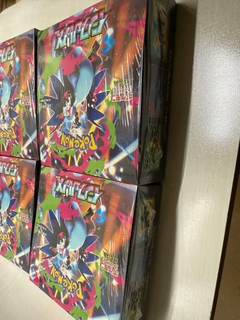 インフェルノX 4box シュリンク付き　ポケモンカード　ポケカ