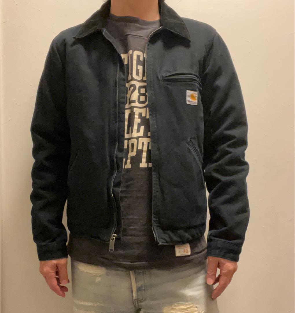 カーハート DETROIT JACKETデトロイトジャケット　ブラック　Sサイズ