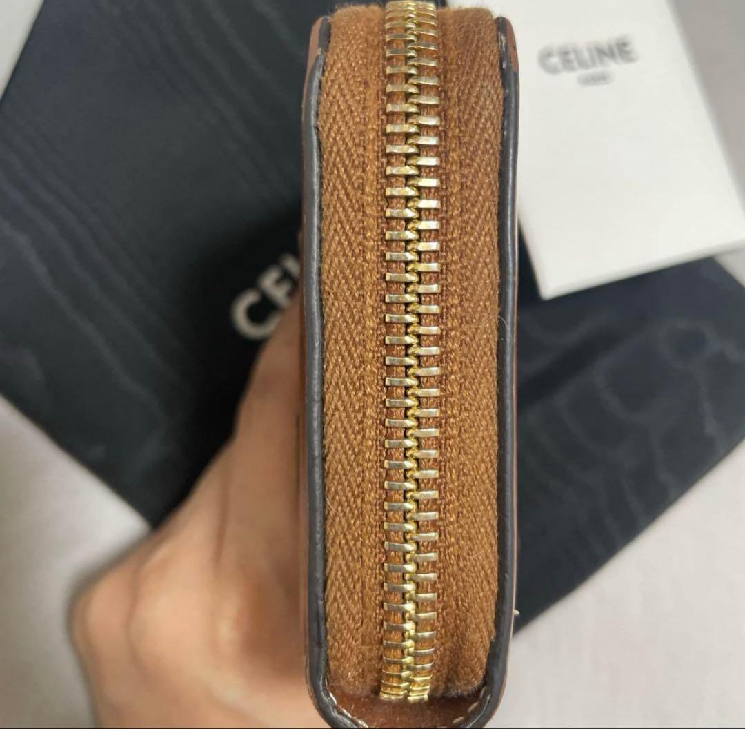 mai最終値下げCELINE ジッパー ウォレット 財布 ケース