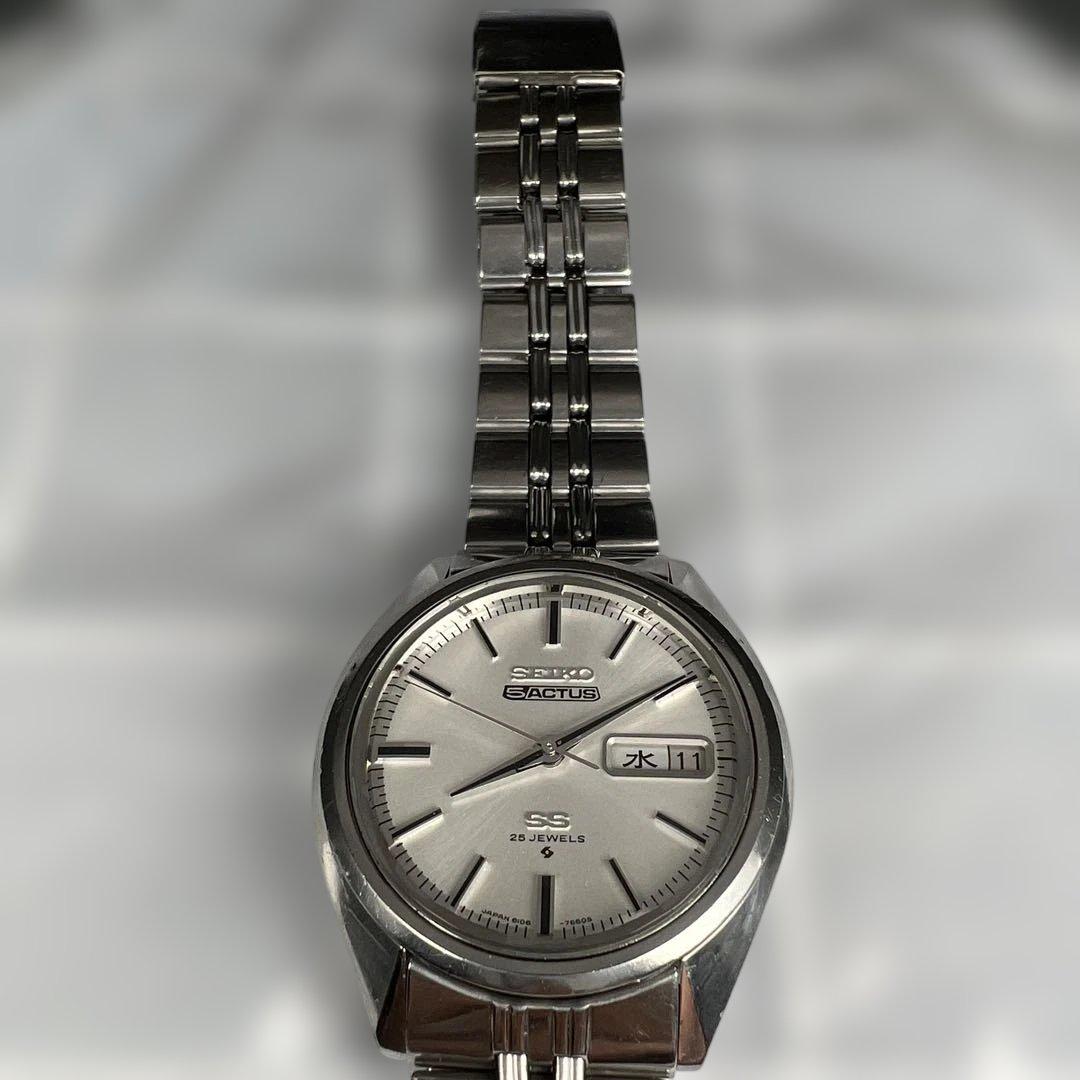 S09 セイコー ファイブ アクタス SS アンティーク 自動巻き 1972年製