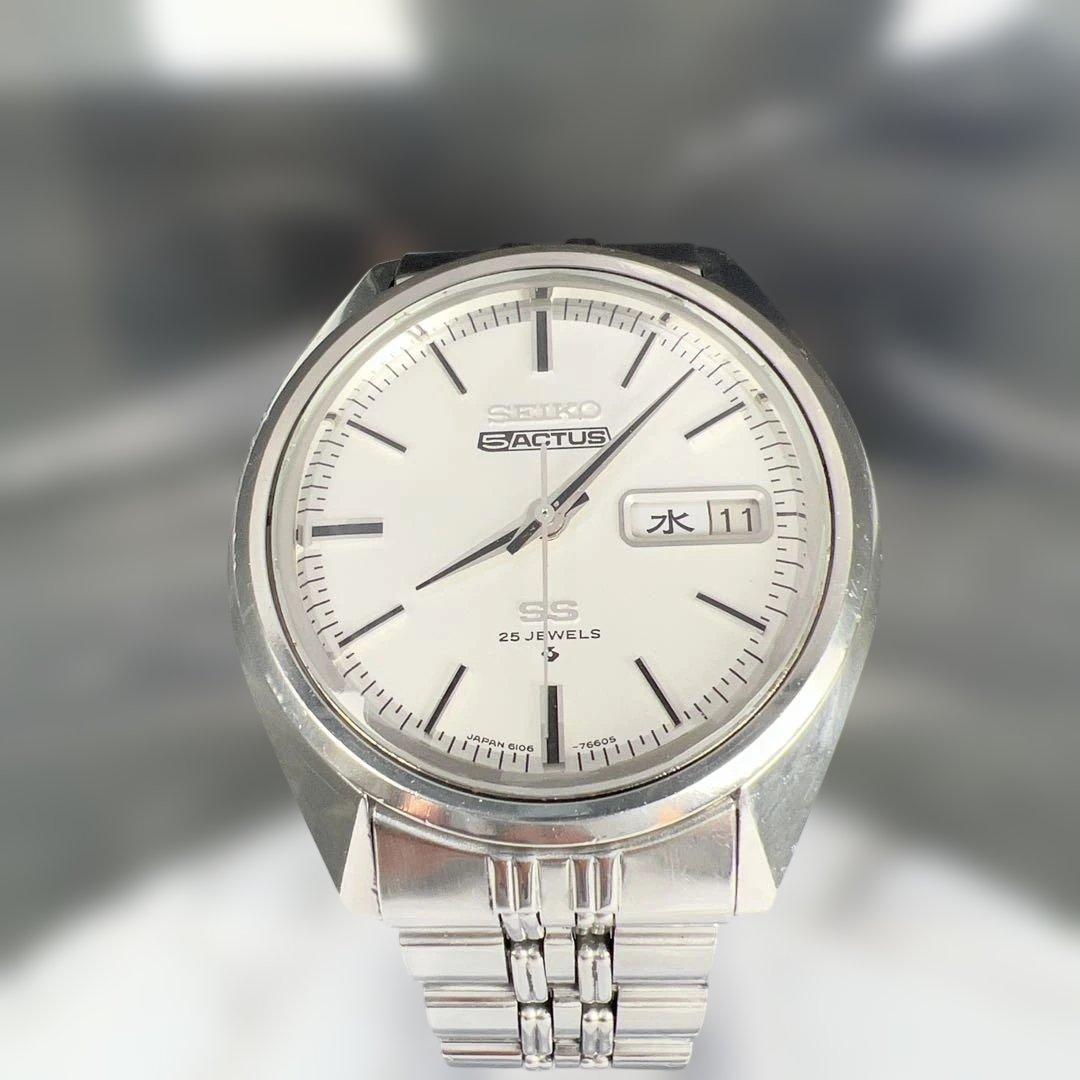 S09 セイコー ファイブ アクタス SS アンティーク 自動巻き 1972年製
