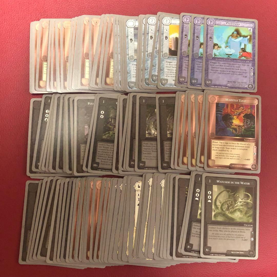 ミドルアース　カード　チャレンジデッキC ccg 指輪物語　希少