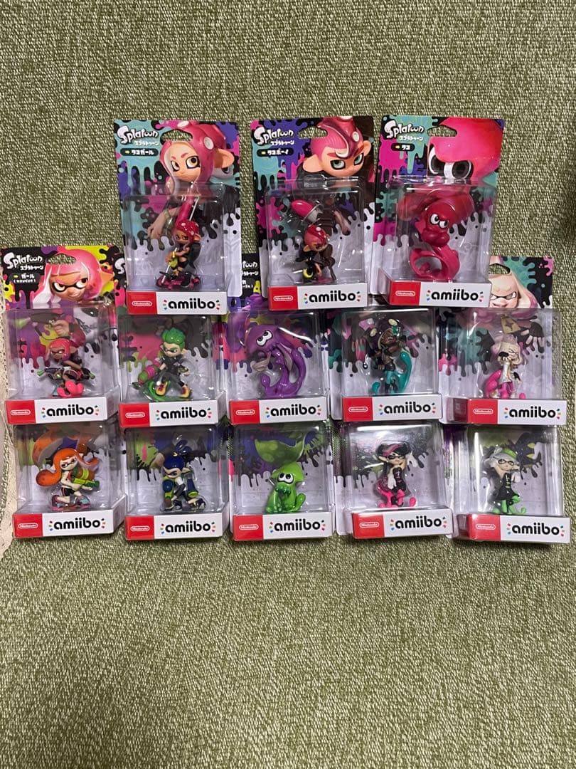 スプラトゥーン　アミーボ　13種コンプリートセット