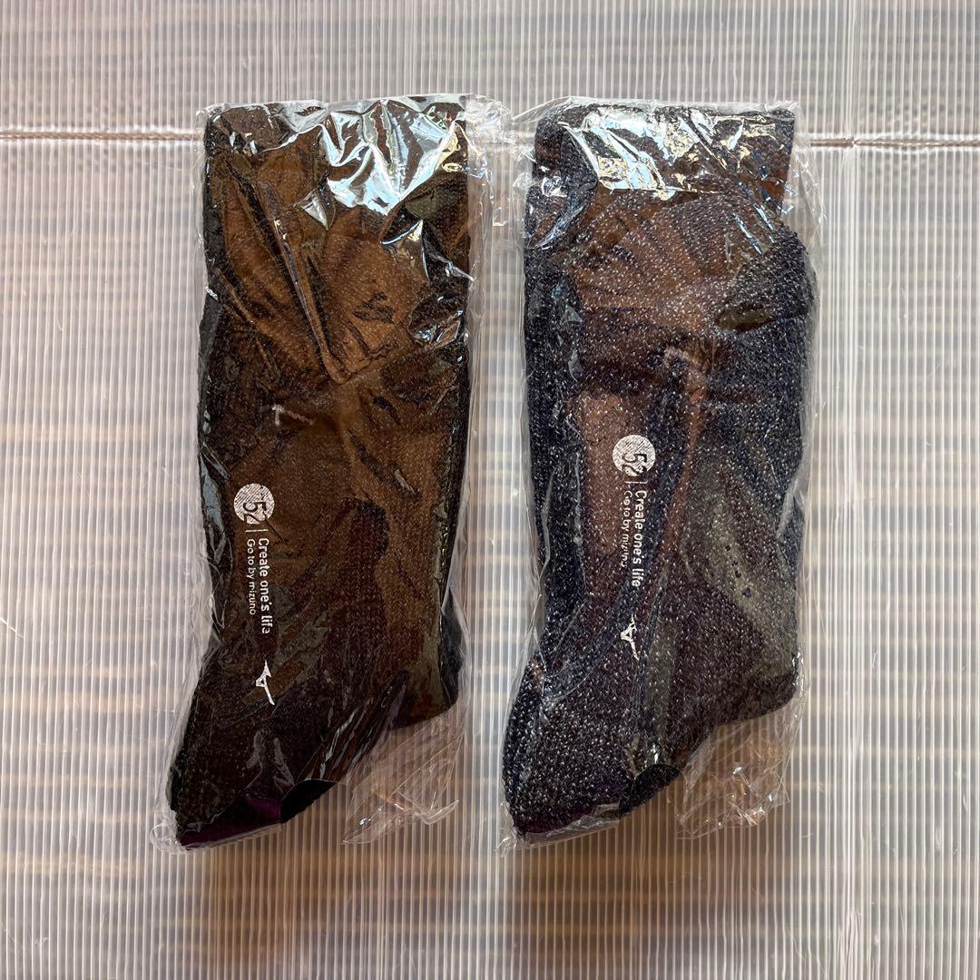 ミズノ　ブレスサーモ　メンズくつ下　まとめ売り35足