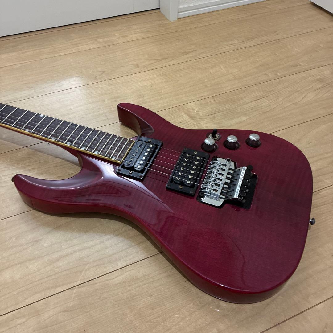 ESP系　ホライゾンHH SPキルトトップ　タケウチフロイドローズ　エレキギター