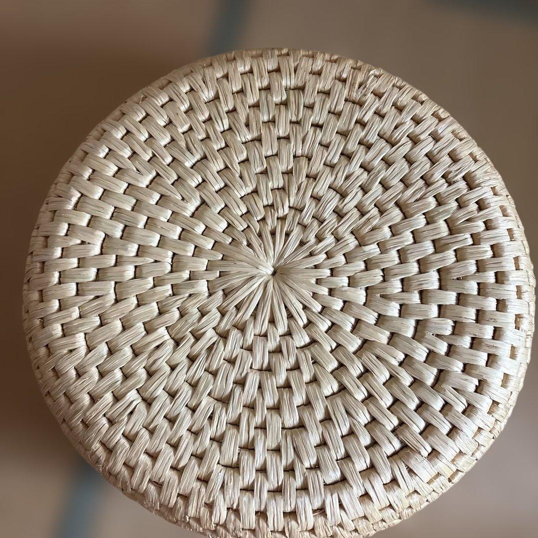 猫ちぐら　縄編み仕様