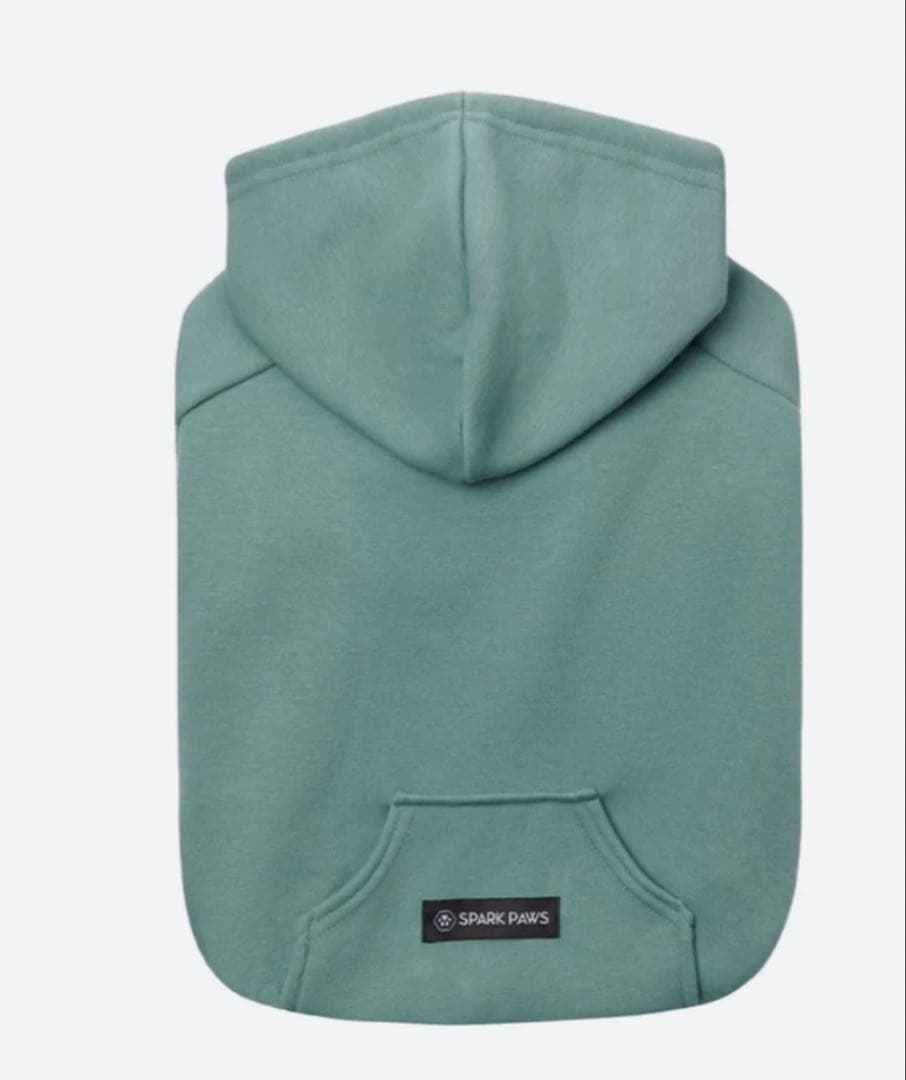 SPARK PAWS エッセンシャルドッグパーカー ミントグリーン　XLサイズ