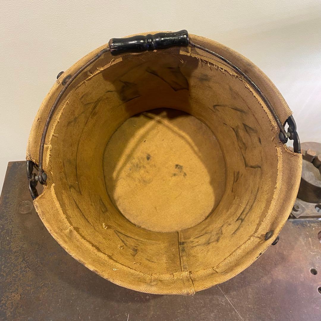 \"HANDY\" Folding Canvas Pail ビンテージ