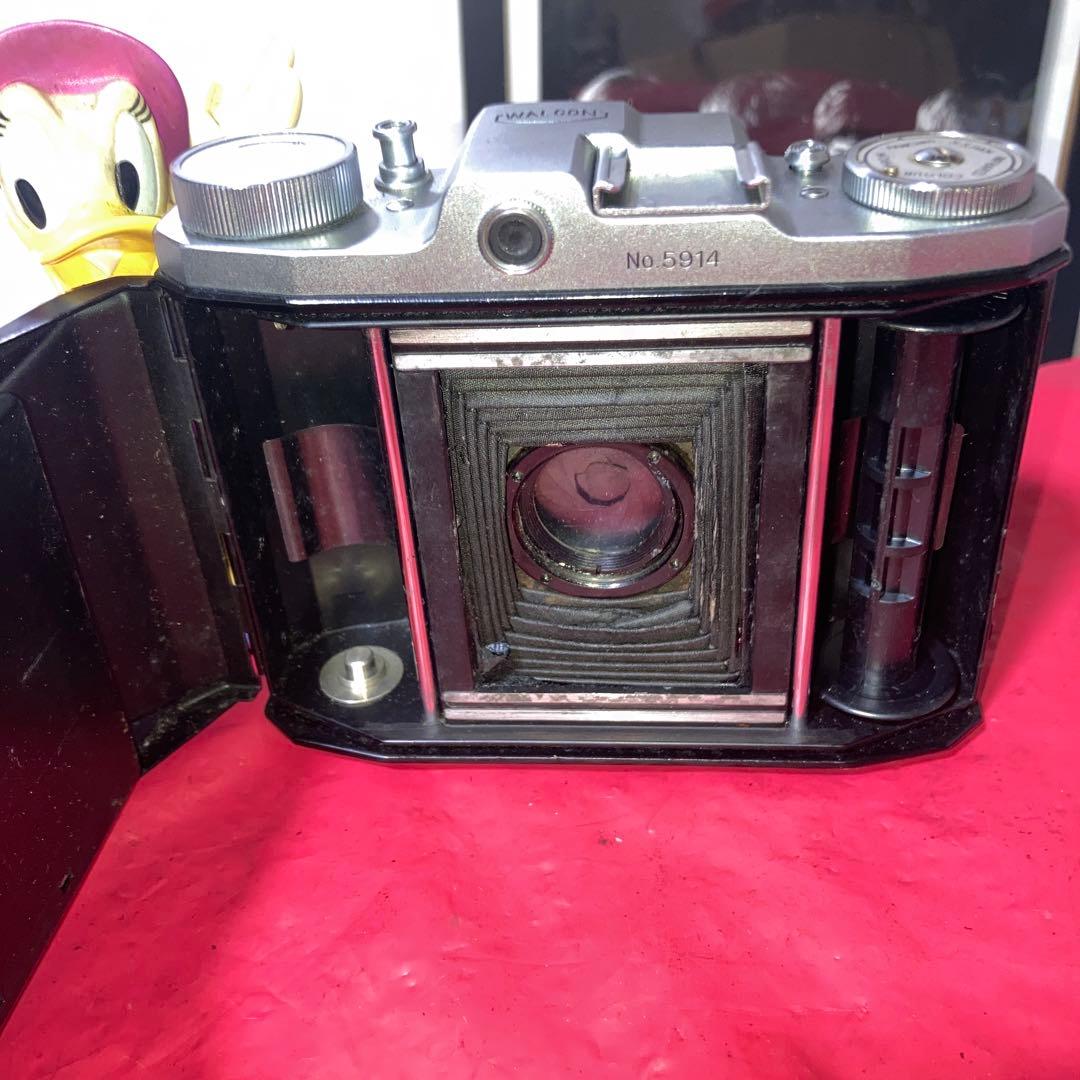 ヴィンテージ蛇腹WALCON COPAL中判カメラNitto kogaku完動品