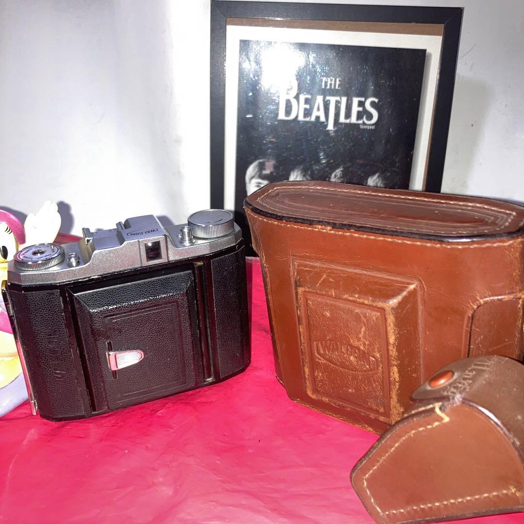 ヴィンテージ蛇腹WALCON COPAL中判カメラNitto kogaku完動品