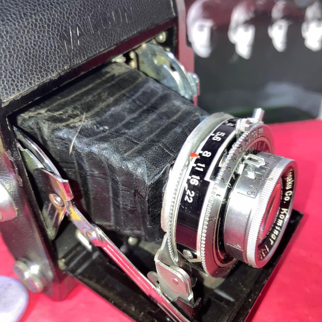 ヴィンテージ蛇腹WALCON COPAL中判カメラNitto kogaku完動品