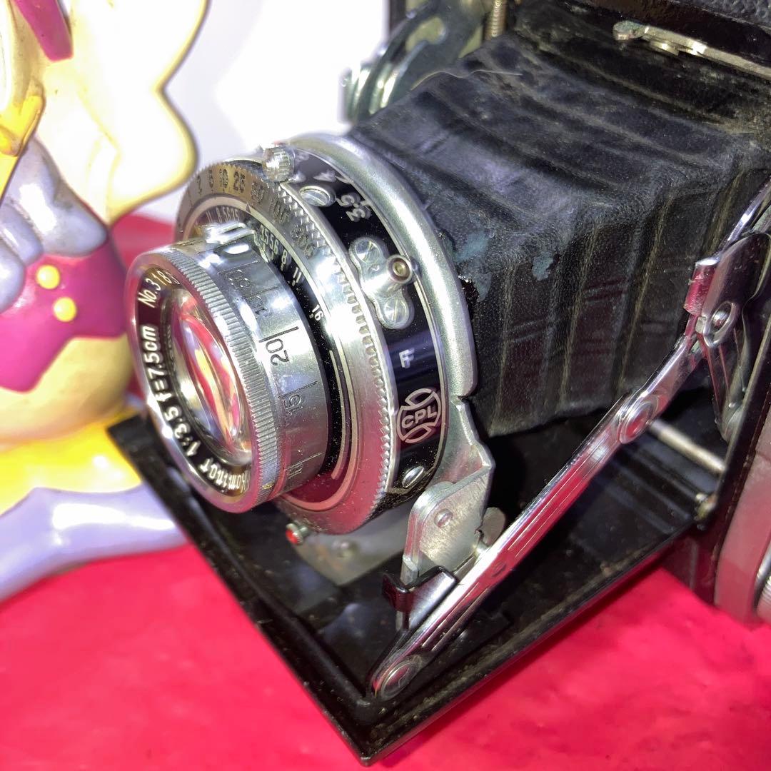 ヴィンテージ蛇腹WALCON COPAL中判カメラNitto kogaku完動品