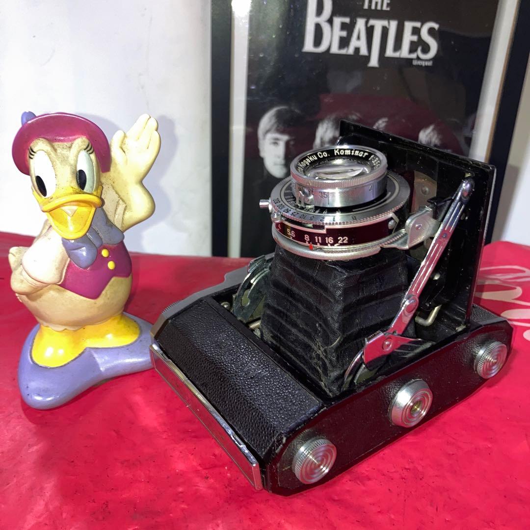 ヴィンテージ蛇腹WALCON COPAL中判カメラNitto kogaku完動品