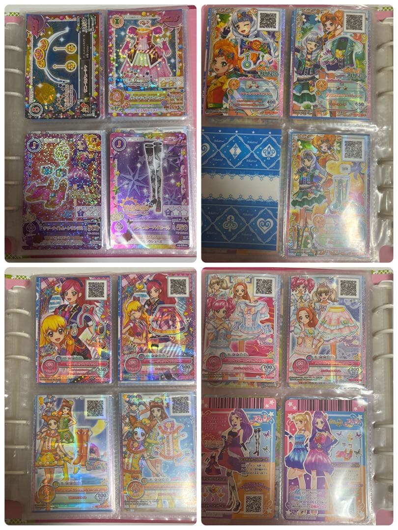 アイカツ アイカツカード まとめ売り バインダー付き スクールドレス 制服