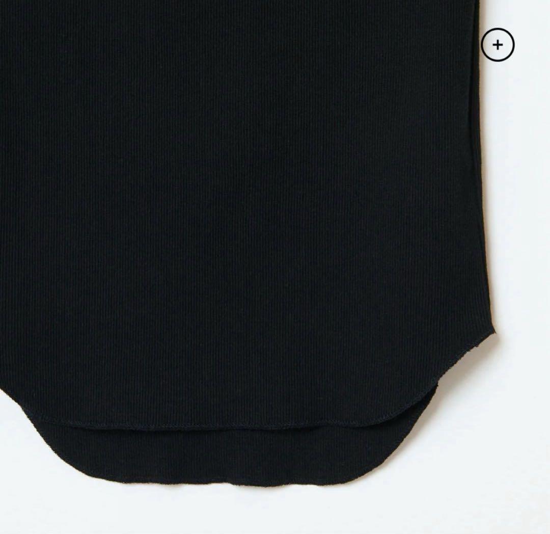 【新品未使用】THE SHISHIKUI ribbon cami/BLACK