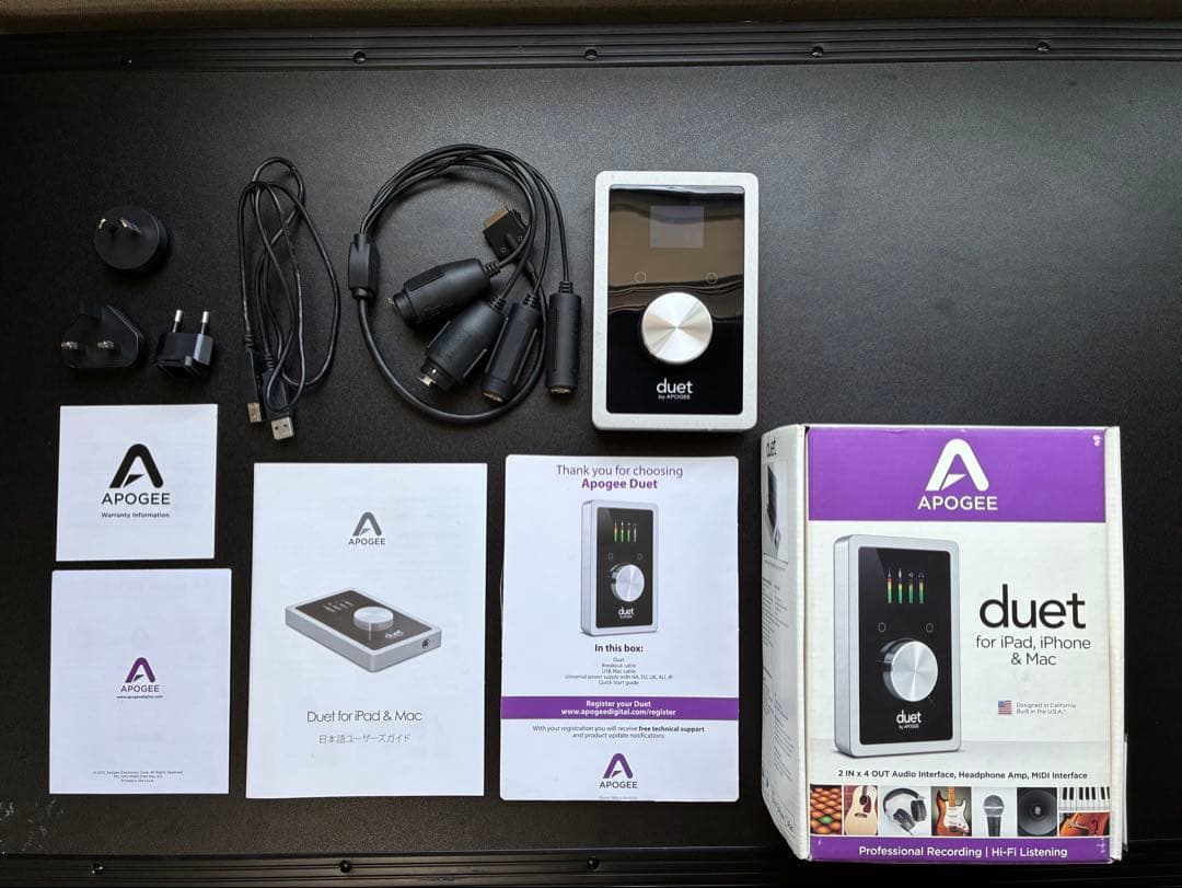 APOGEE Duet 2 オーディオインターフェイス